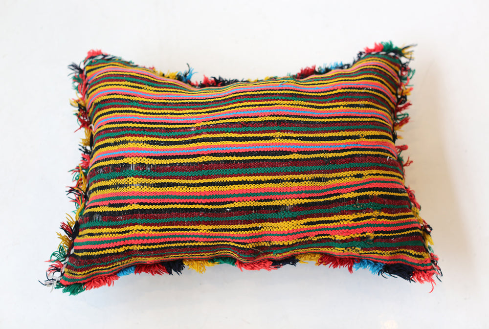 Vintage Moroccan Pillow No. 5087