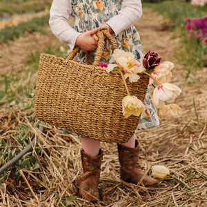 Oval Gathering Basket