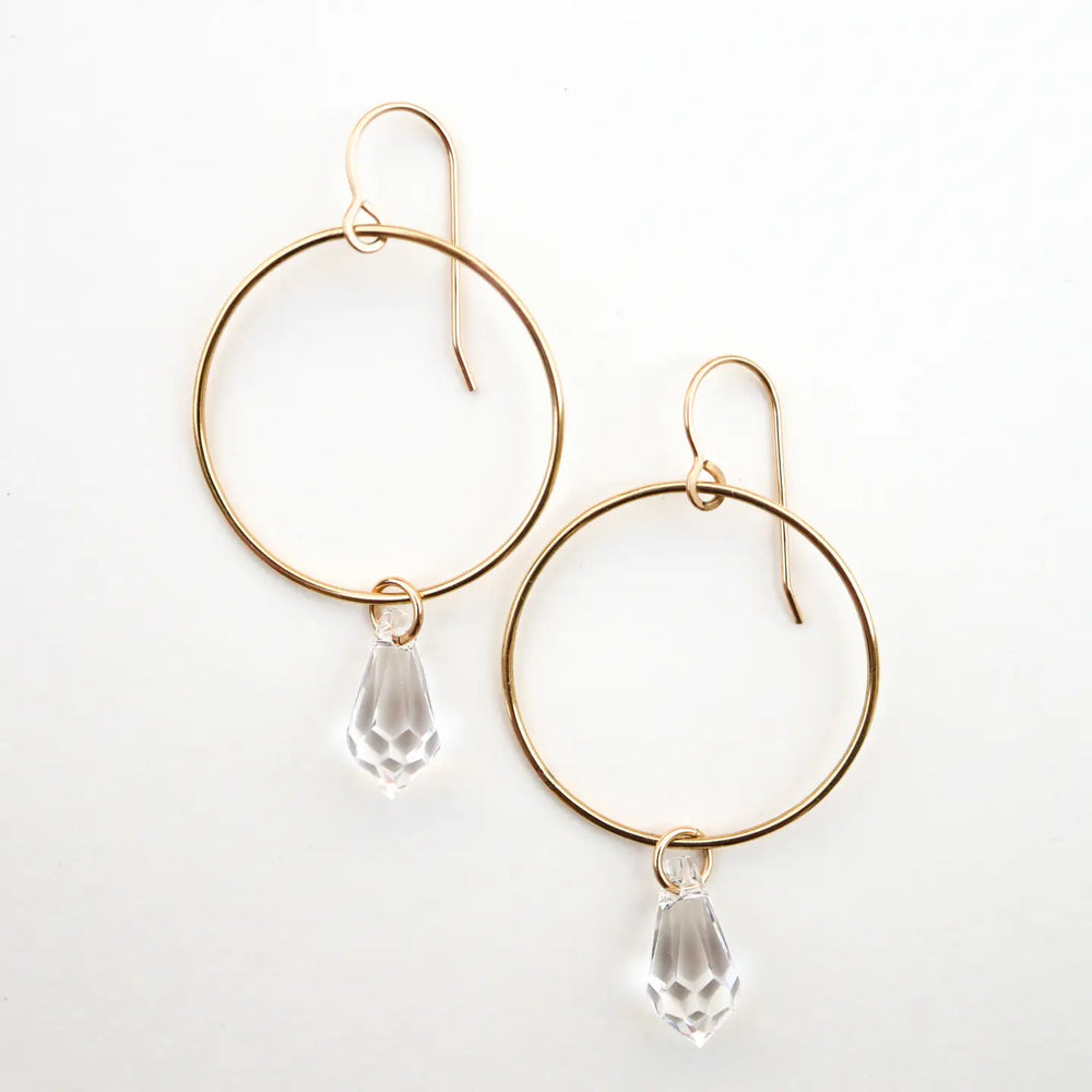 Prisma Crystal Earrings No. 05