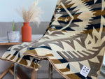 Canoa Blanket in Taupe Earth