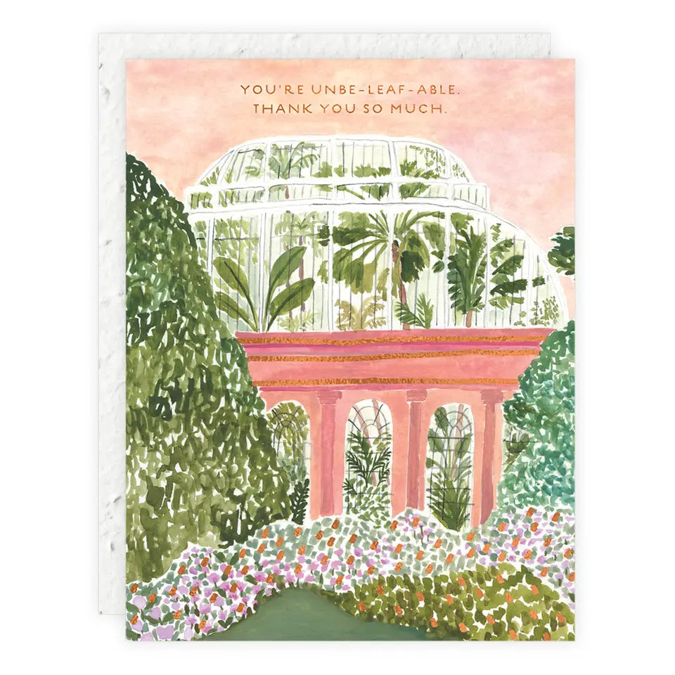 You're Unbe-Leaf-Able Card