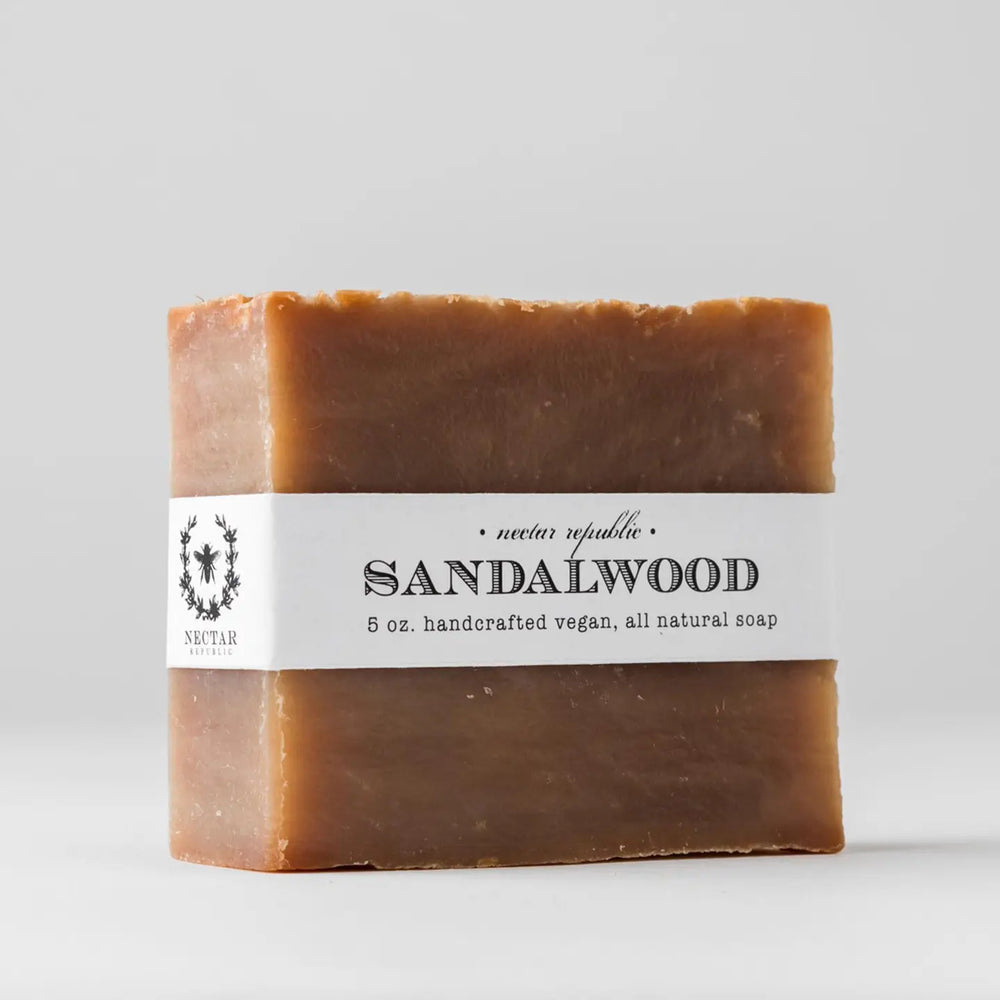 Sandalwood Handcrafted Vegan Soap