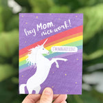 Magnificent Unicorn Mother's Day Card