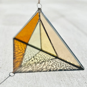 Triangle Stained Glass - Summer