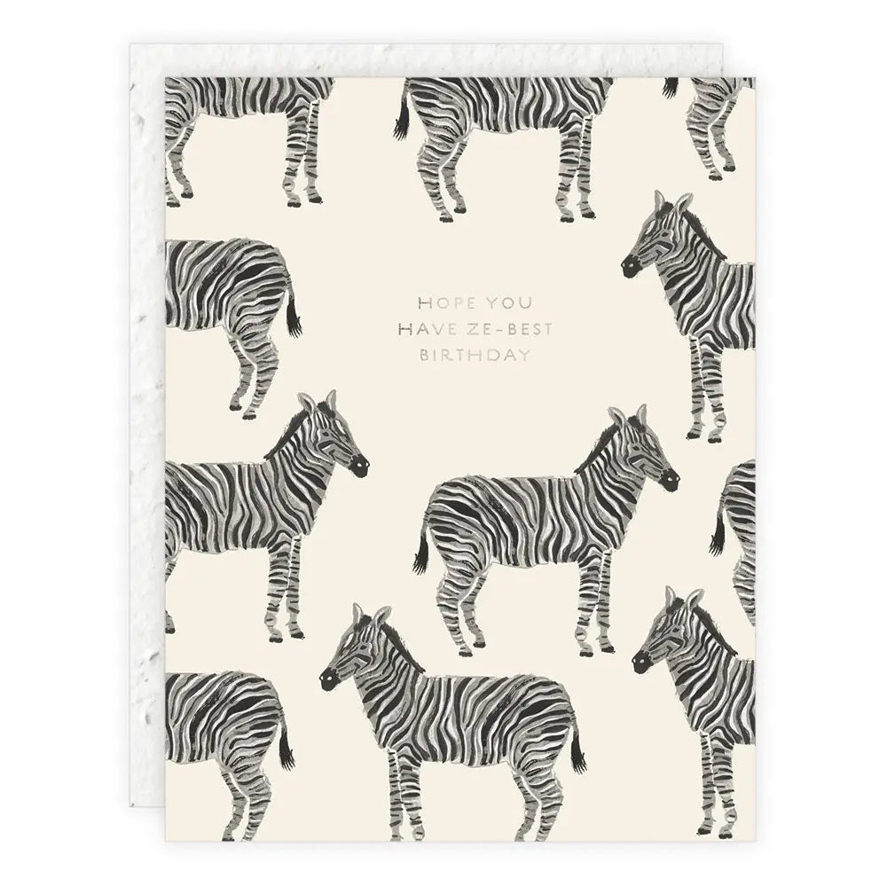 Ze-Best Birthday Card