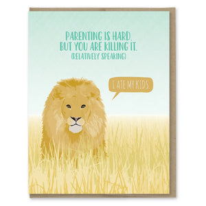 Parenting Killing It Card