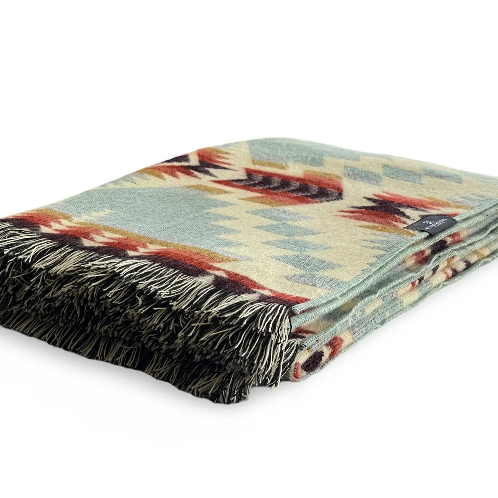 Secoya Throw in Vibrant Mint