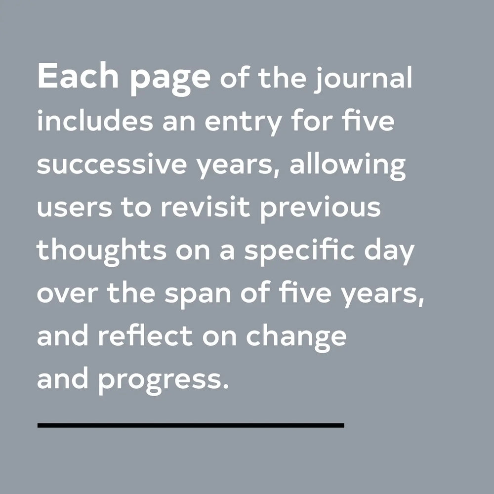 One Line A Day: A Five-Year Memory Book