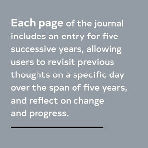 One Line A Day: A Five-Year Memory Book