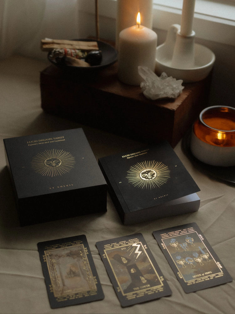 Lucid Dreams Beginner Tarot Deck Edition IV - Black