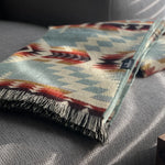 Secoya Throw in Vibrant Mint