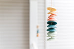 Sedona Ceramic Chimes - Yellow / Coral / Teal / Seafoam