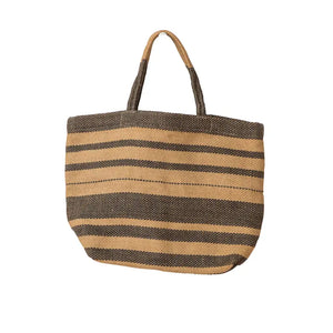 Reusable Tote Bag - Sonoma Grey Stripe