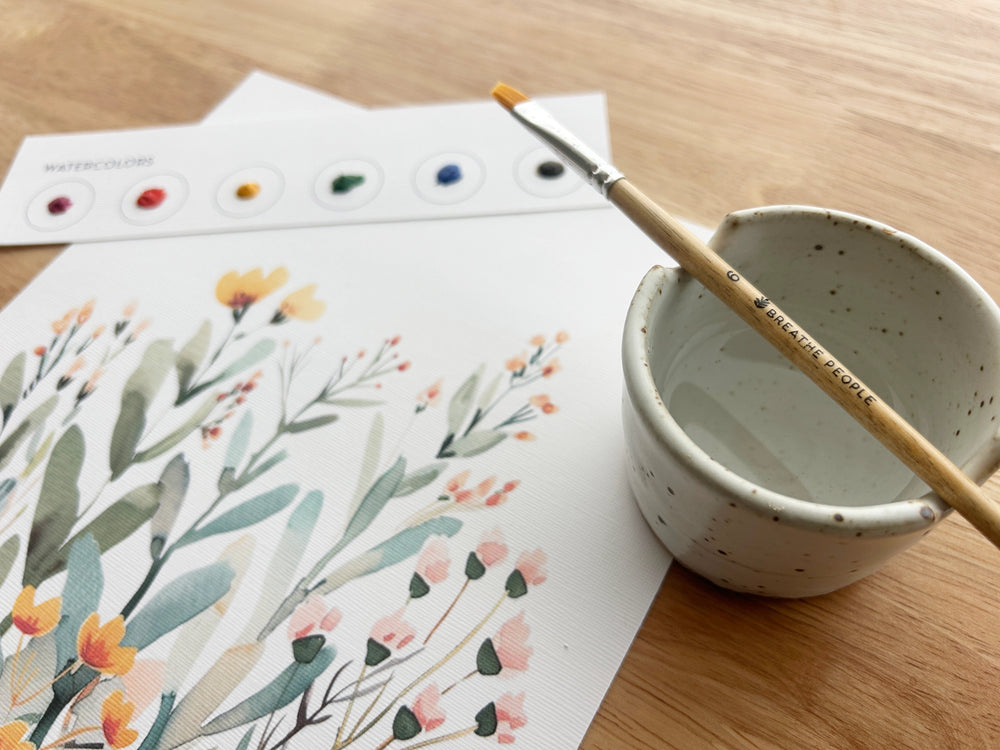 Desert Bloom All-In-One Beginner Watercolor Kit
