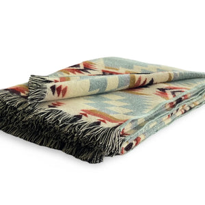 Secoya Throw in Vibrant Mint