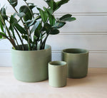 Cylinder Concrete Planter