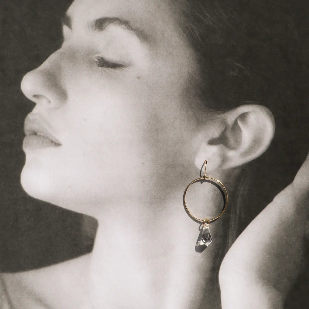 Prisma Crystal Earrings No. 05