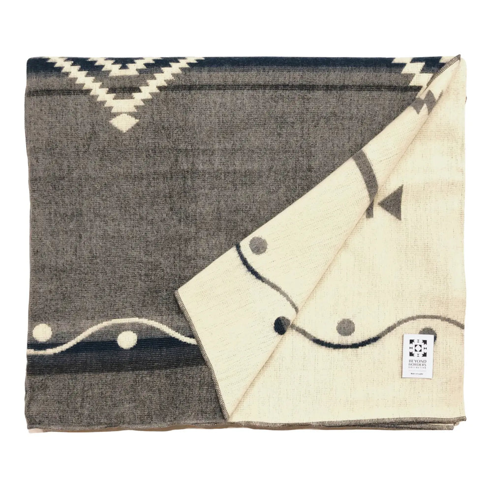 Achuar Blanket in Ash Grey