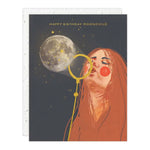 Moon Child Birthday Card