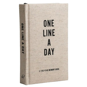 One Line A Day: A Five-Year Memory Book