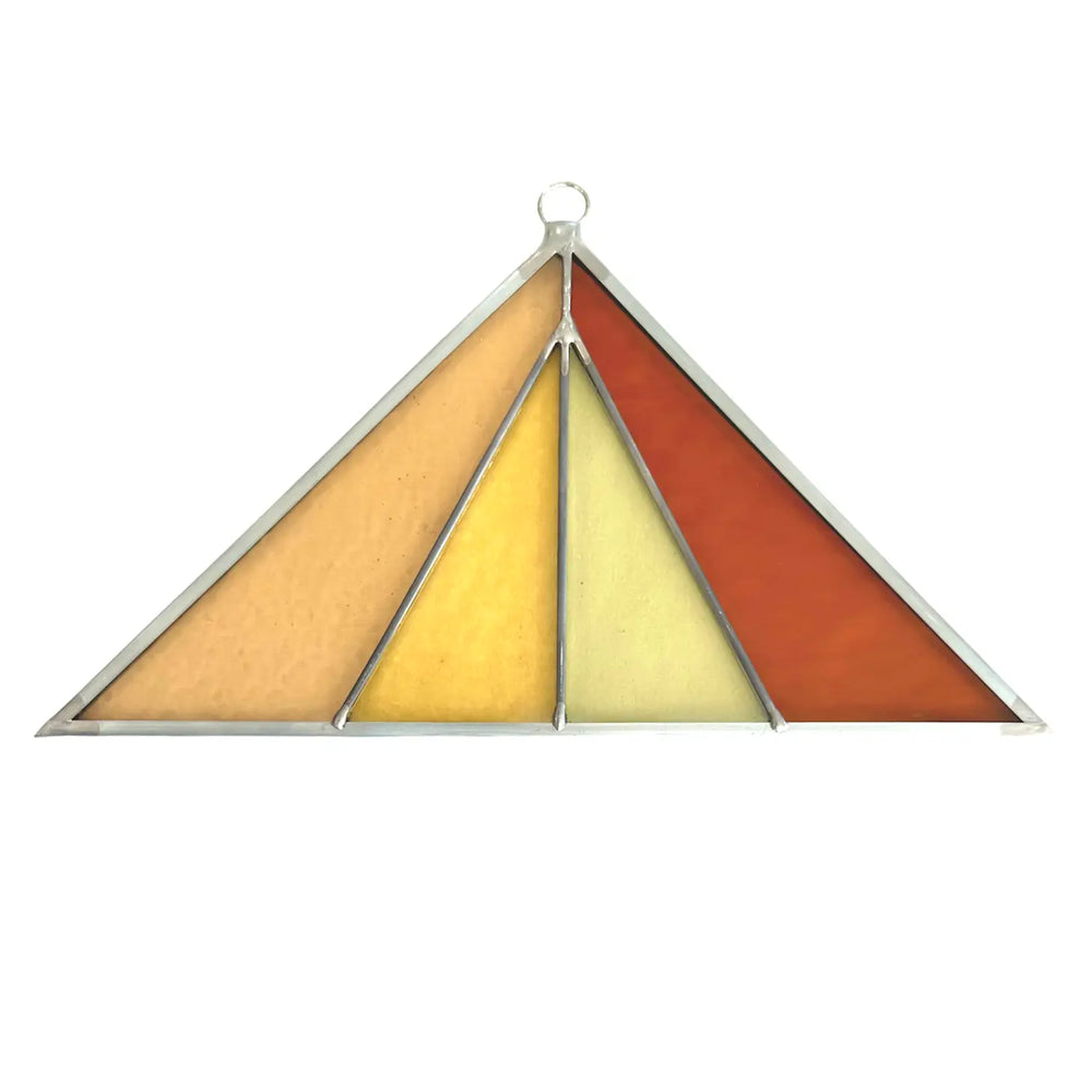 Triangle Stained Glass - Summer