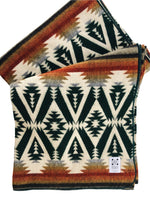 Quichua Blanket in Evergreen Autumn
