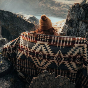 Secoya Blanket in Campfire Ash