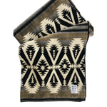 Quichua Blanket in Onyx Black