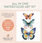 Butterflies All-In-One Beginner Watercolor Kit
