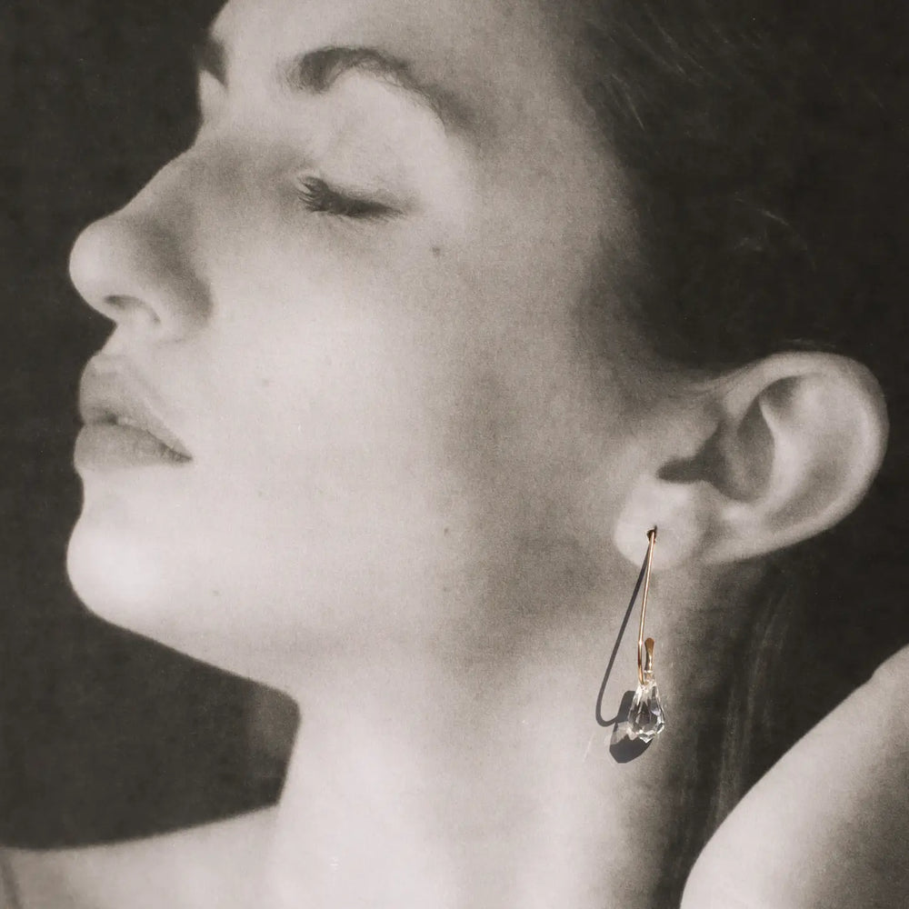 Prisma Crystal Earrings No.01