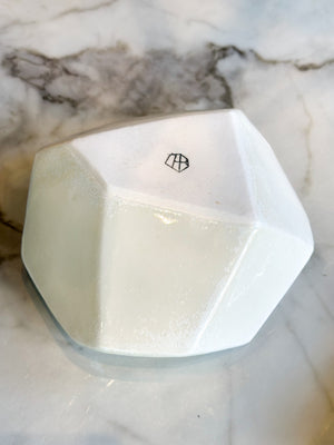 Stone Bowl - Frost White