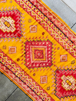 Vintage Ouazguita Moroccan Rug (9' x 4’ 6”)