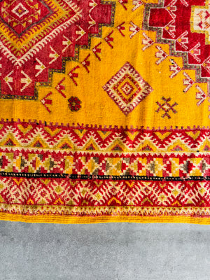 Vintage Ouazguita Moroccan Rug (9' x 4’ 6”)