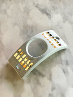 Dove Grey Ceramic Air Plant Holder w/ 22k Gold Accents