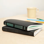 Hand Sewn Vegan Leather Journal - Black