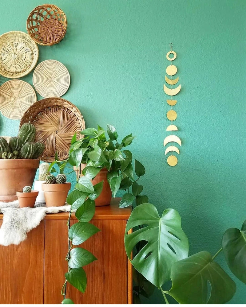 Moon Phases Hanging Wall Art