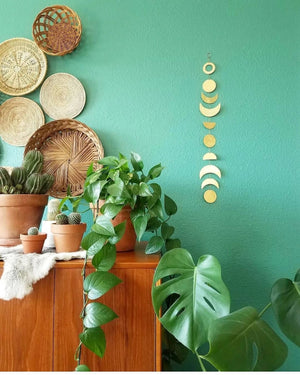Moon Phases Hanging Wall Art