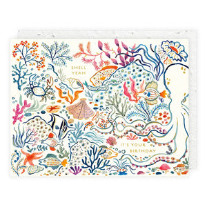 Shell Yeah Birthday Card