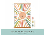 Smiley Sunshine Paint by Number Kit For Kids