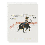 Bucking Awesome Birthday Card