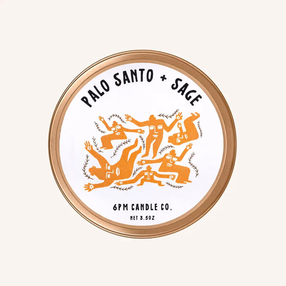 Palo Santo + Sage - Travel Candle