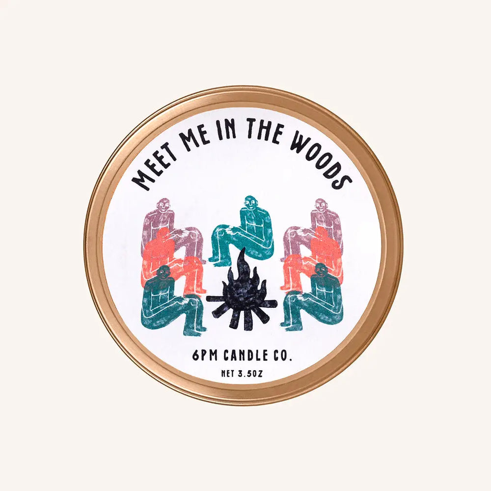 Meet Me In The Woods - Travel Candle