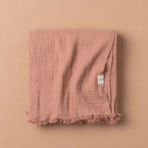 Enes Throw - Dusty Rose