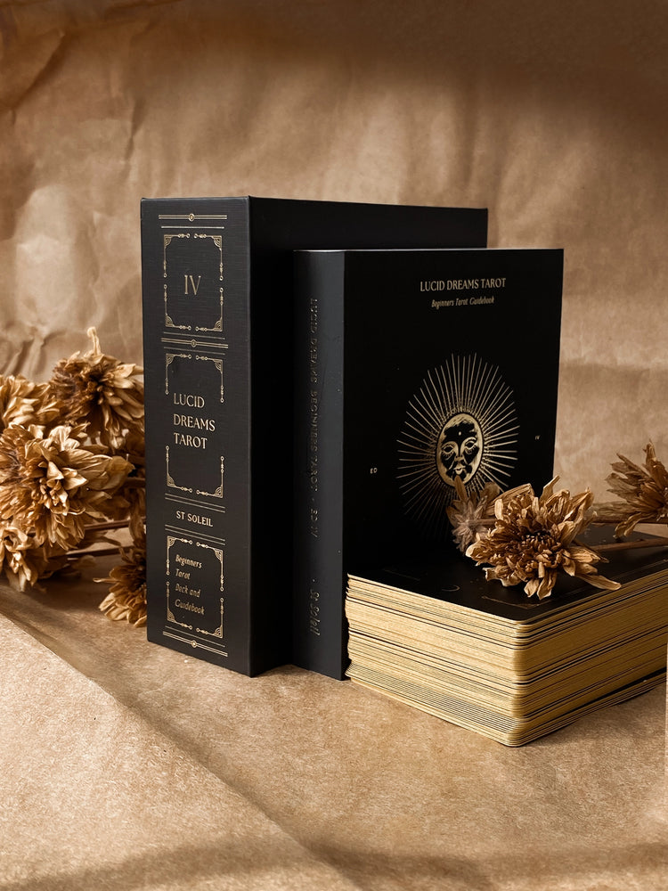 Lucid Dreams Beginner Tarot Deck Edition IV - Black – Root Lucid Dreams Beginner Tarot Deck Edition IV - Black – Root