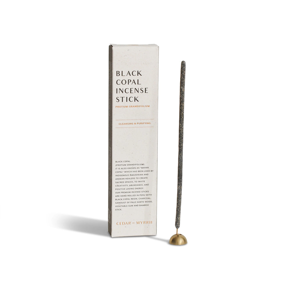 Black Copal Hand Rolled Incense