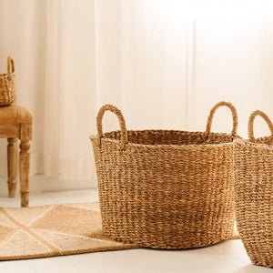 Round Laundry Basket - Harvest
