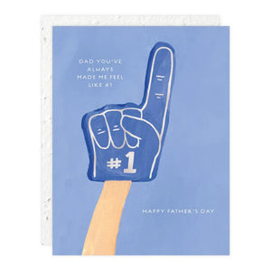 #1 Father's Day Card