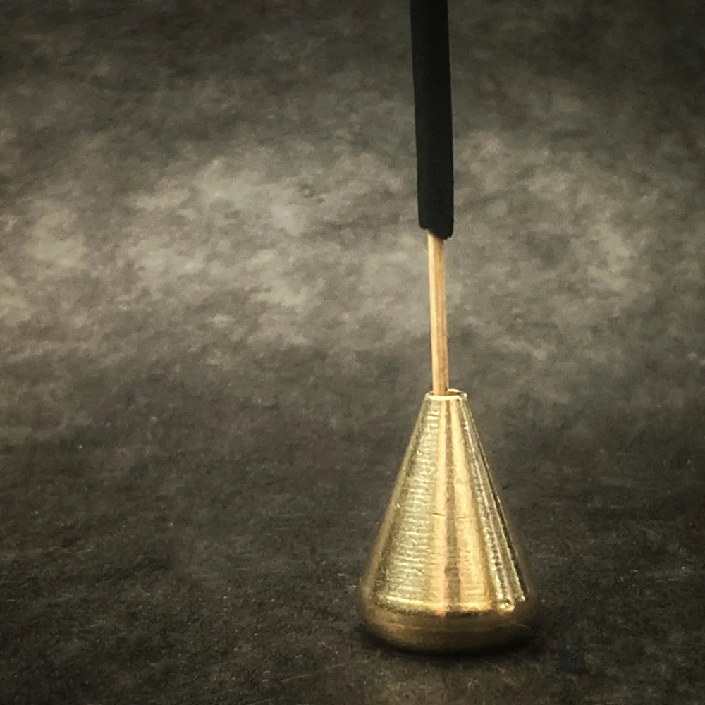 Small Brass Stick Incense Holder
