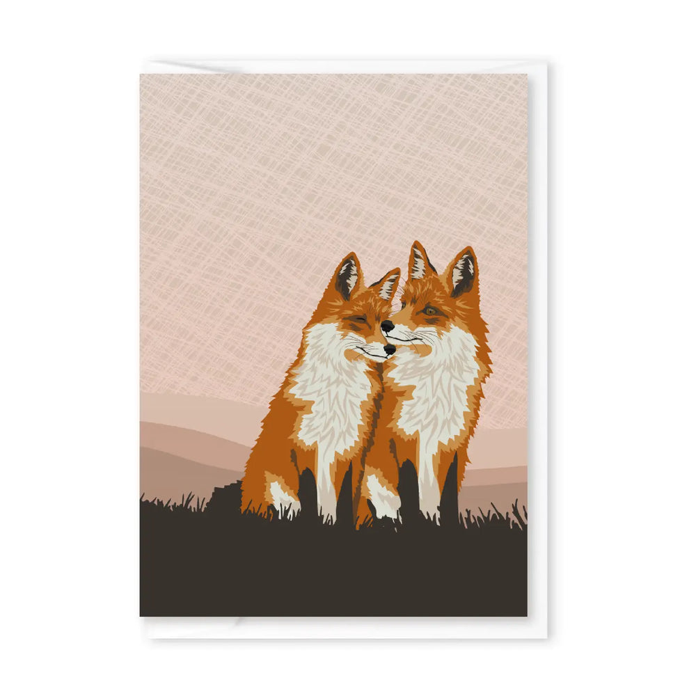 Fox Pair Enclosure Card