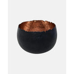 Hammered Bowl - Black/Copper
